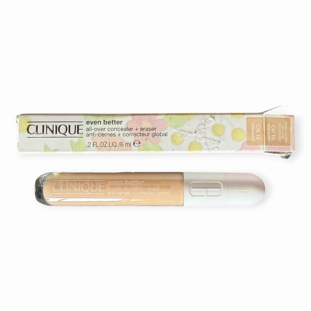 Clinique Even Better All-Over Concealer + Eraser CN 10 Alabaster 6ml NIB